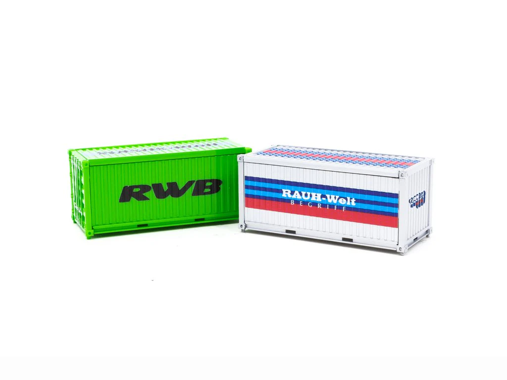 Tarmac Works 1:64 Containers Set - RWB Rough Rhythm