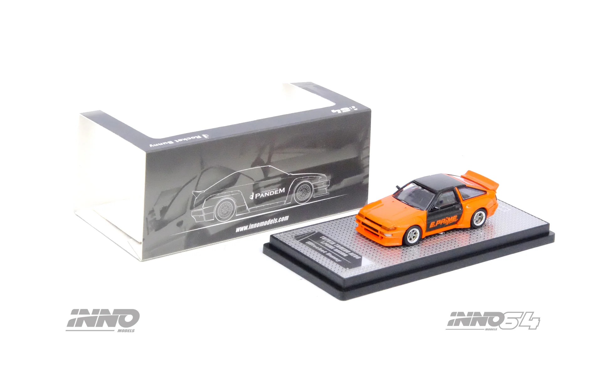 INNO64 1/64 Toyota Corolla Trueno AE86 "Pandem / Rocket Bunny" E. Prime Racing - Image 4