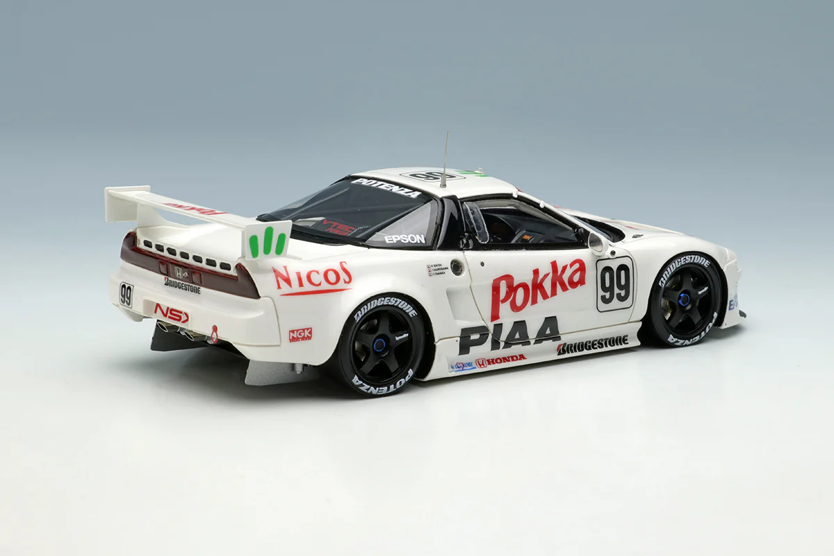 Make Up Co., Ltd / VISION 1:43 Honda NSX GT2 “Team NAKAJIMA Honda” BPR GT SUZUKA 1000km 1995 #99 - Image 2
