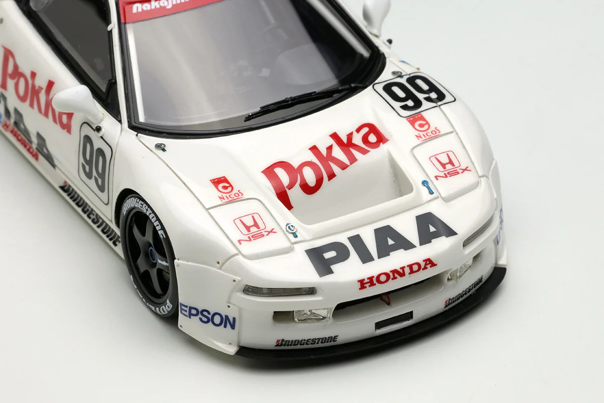 Make Up Co., Ltd / VISION 1:43 Honda NSX GT2 “Team NAKAJIMA Honda” BPR GT SUZUKA 1000km 1995 #99 - Image 3