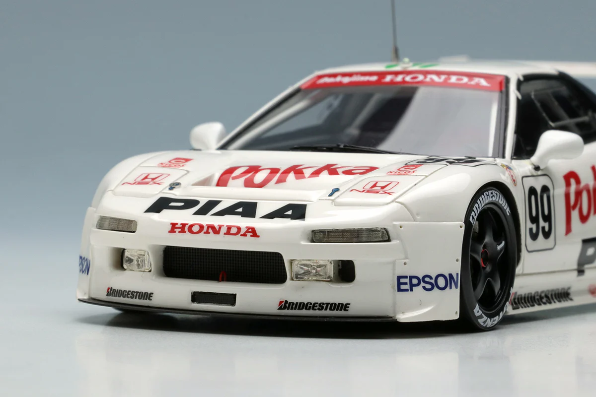 Make Up Co., Ltd / VISION 1:43 Honda NSX GT2 “Team NAKAJIMA Honda” BPR GT SUZUKA 1000km 1995 #99 - Image 7