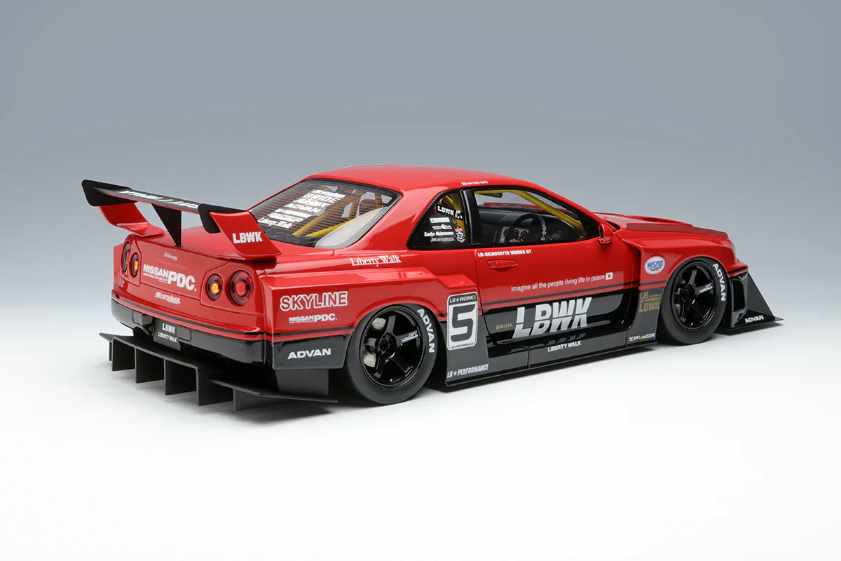 EIDOLON 1:18 Nissan Skyline (ER34) LBWK Super Silhouette Tokyo Auto Salon 2020 - Image 2