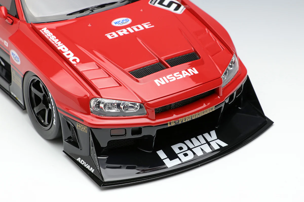 EIDOLON 1:18 Nissan Skyline (ER34) LBWK Super Silhouette Tokyo Auto Salon 2020 - Image 3