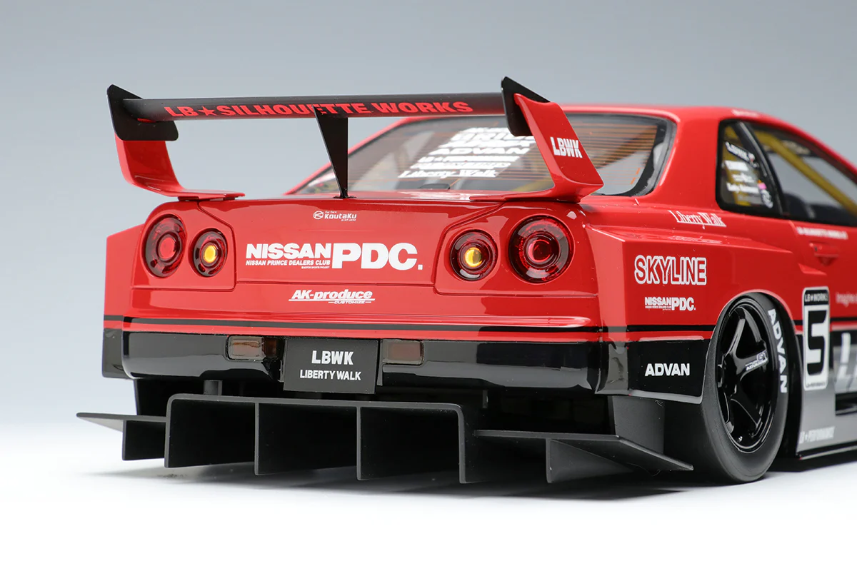 EIDOLON 1:18 Nissan Skyline (ER34) LBWK Super Silhouette Tokyo Auto Salon 2020 - Image 9