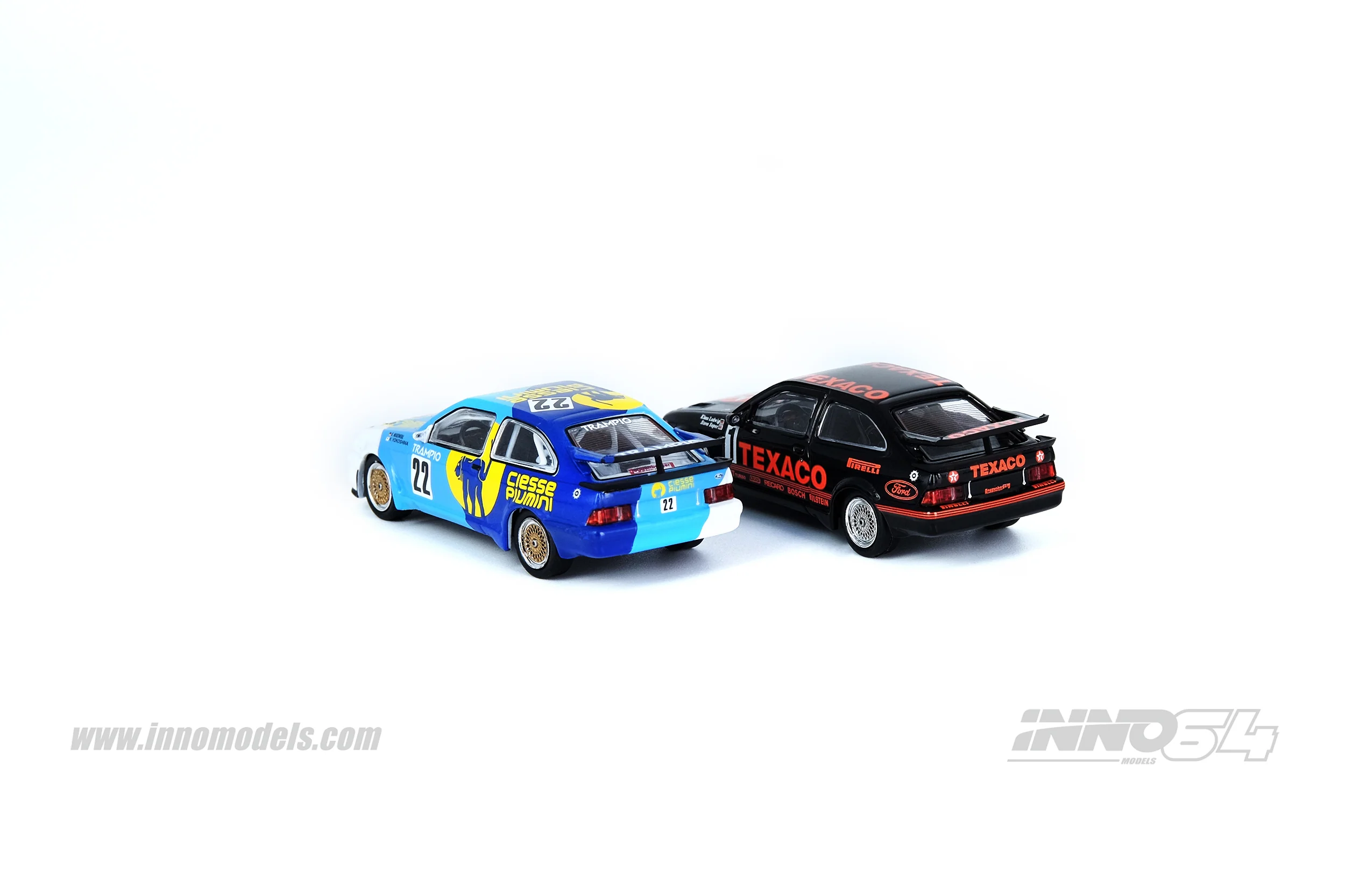 INNO Models 1:64 Ford Sierra RS500 Cosworth #1 "TEXACO" FIA European Touring Car Championship 1988 K. Ludwig / S. Soper - Image 4