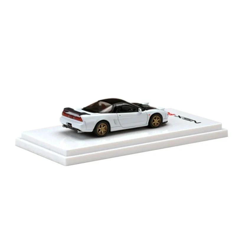 Hobby Japan 1:64 Honda NSX (NA1) Type-R 1992 Customized Version in Championship White with Engine Display Model - Image 2