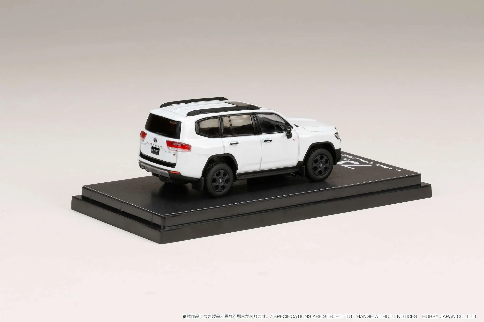 Hobby Japan 1:64 Toyota Land Cruiser (JA300W) GR Sport in Pearl White - Image 2