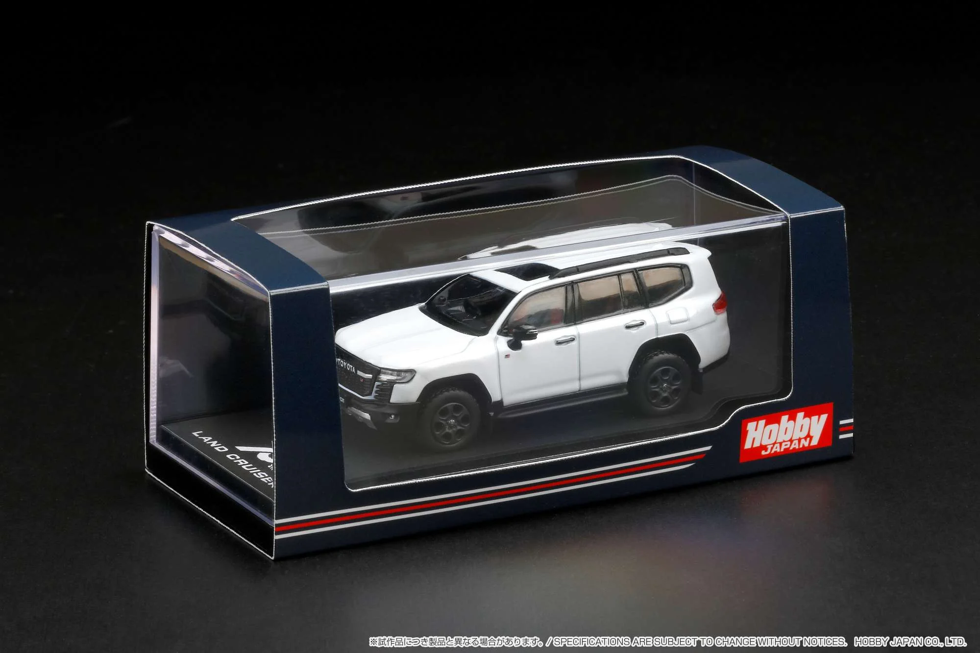 Hobby Japan 1:64 Toyota Land Cruiser (JA300W) GR Sport in Pearl White - Image 3