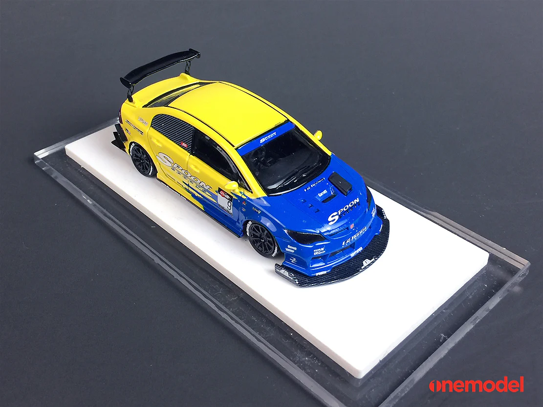 One Model 1:64 Honda Civic Type-R FD2 Spoon Sports - Image 4