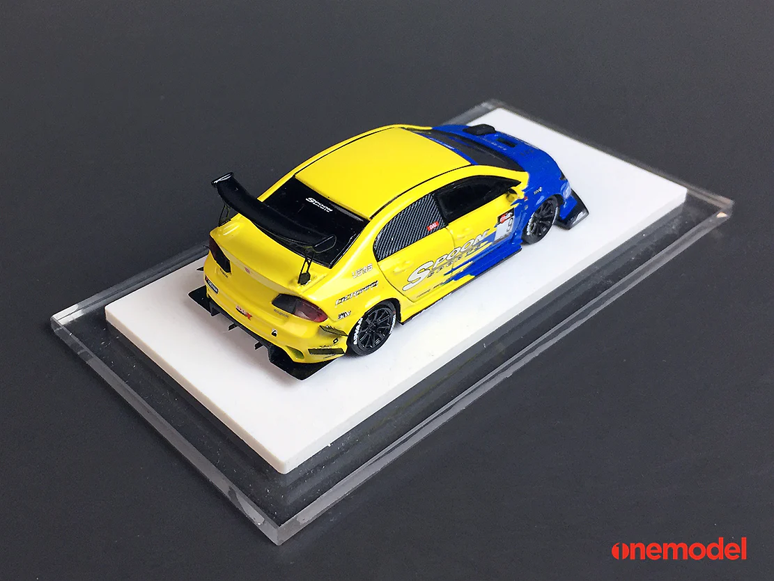 One Model 1:64 Honda Civic Type-R FD2 Spoon Sports - Image 5