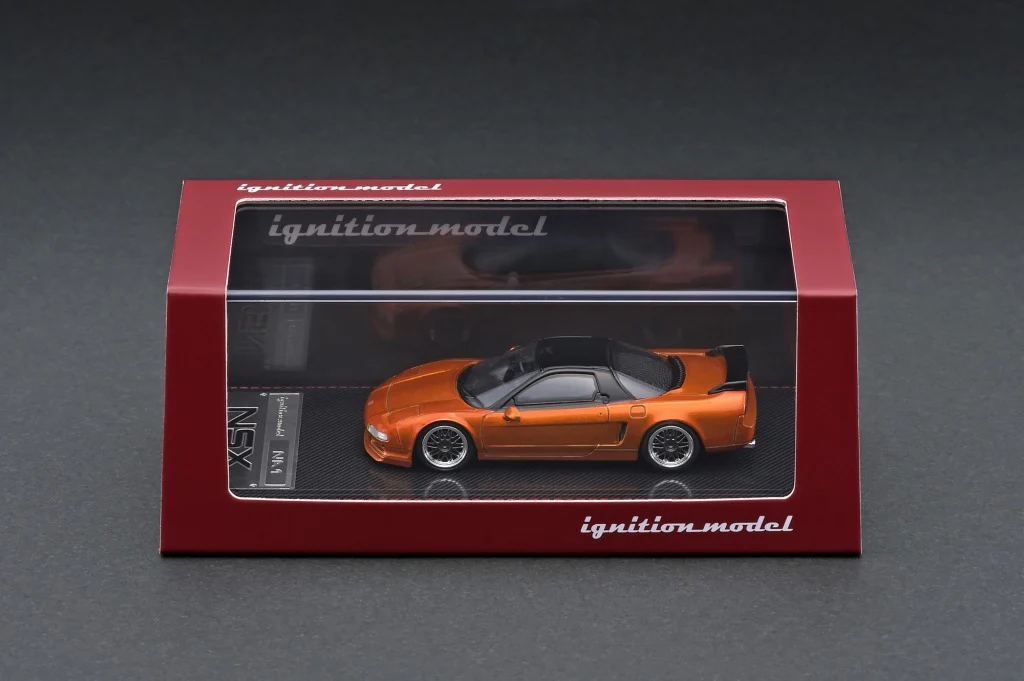 Ignition Model 1:64 Honda NSX NA1 Metallic Orange - Image 3