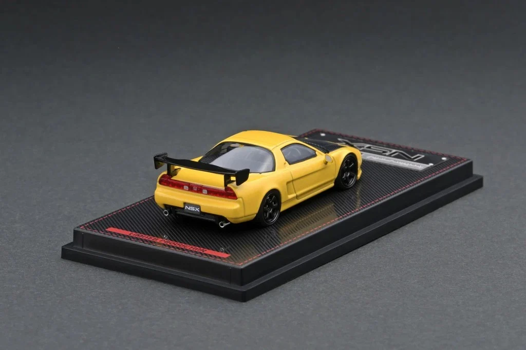 Ignition Model 1:64 Honda NSX NA1 Titanium Matte Yellow - Image 2