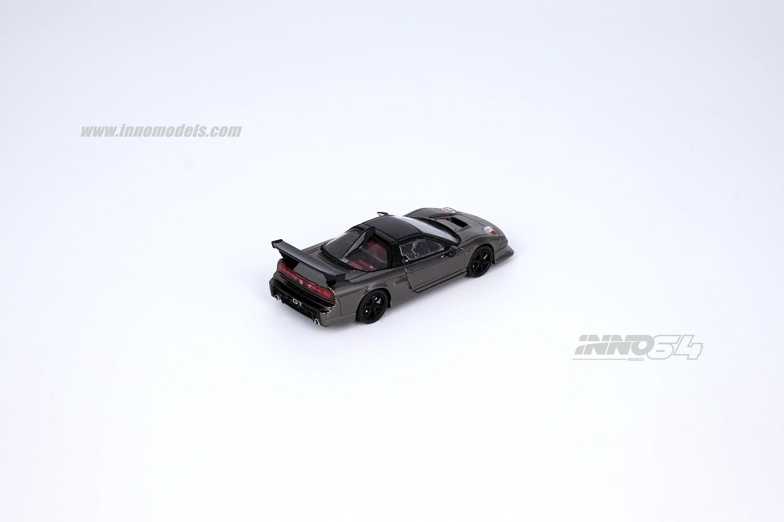 INNO Models 1:64 Honda NSX-R NA2 GT Black Chrome - Image 2