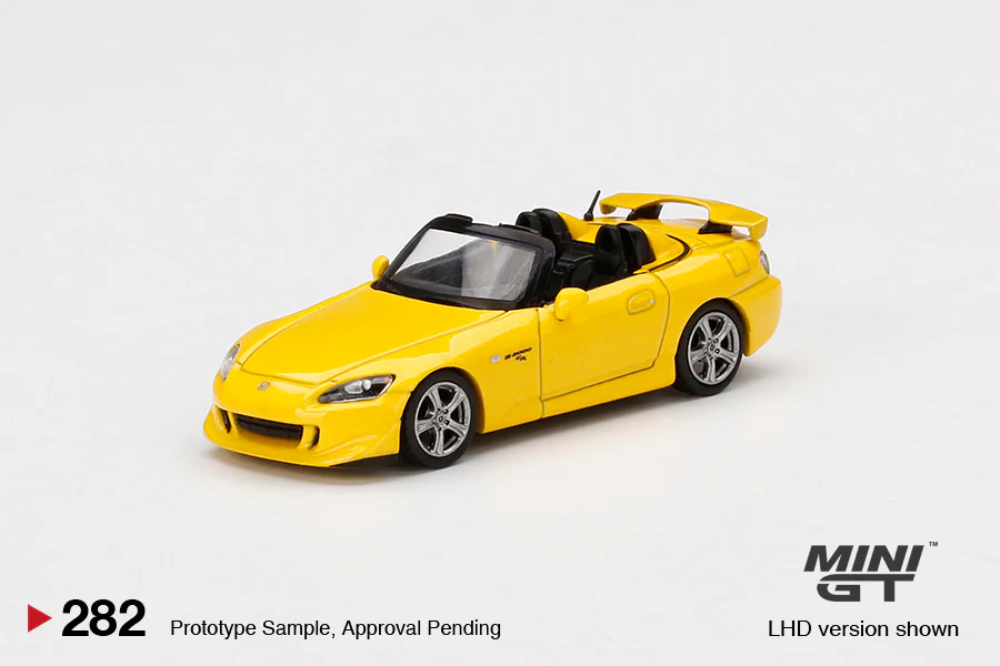 MINIGT 1:64 Honda S2000 CR in Rio Yellow Pearl