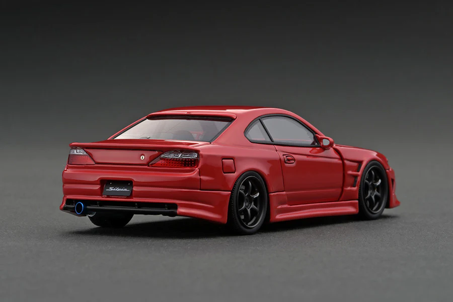 Ignition Model 1:43 Nissan Silvia (S15) Vertex Edition in Red - Image 2