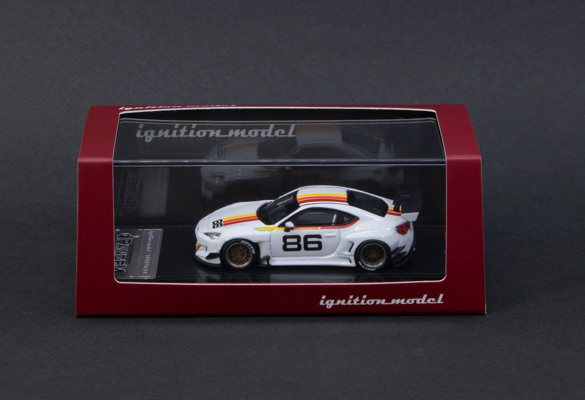 Ignition Model 1:64 Toyota 86 Pandem Widebody V3 in White - Image 3