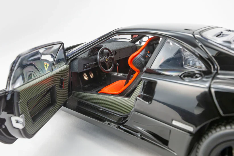 Kyosho 1:18 Ferrari F40 1987 in Black - Image 5
