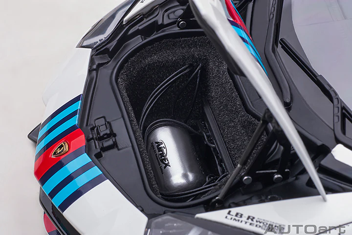 AUTOart 1:18 Liberty Walk Lamborghini Aventador Limited Edition in Martini Livery - Image 6