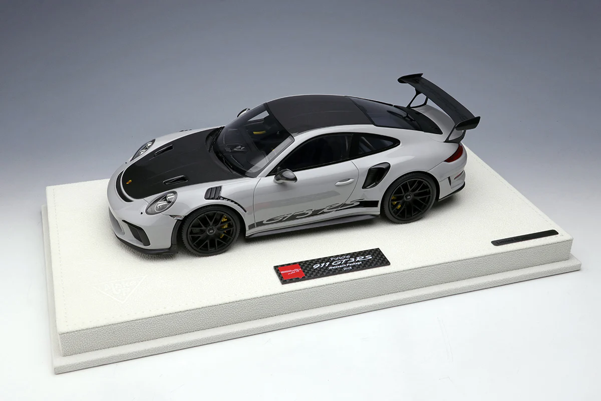 Make Up Co., Ltd / Eidolon 1:18 Porsche 911 (991.2) GT3 RS Weissach Package 2018 in Chalk - Image 2