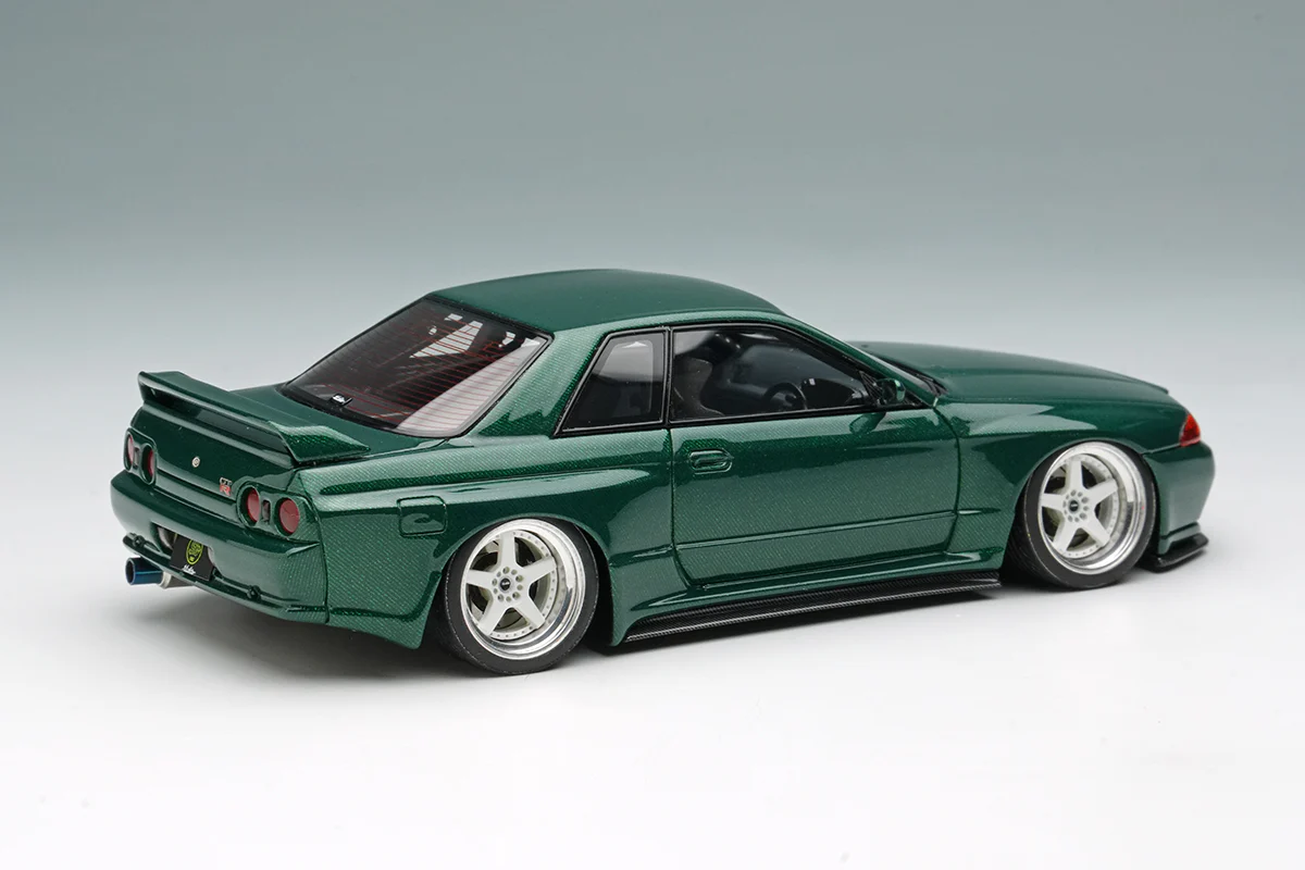 *PREORDER* Make Up Co., Ltd / Eidolon 1:43 Nissan Skyline GT-R (BNR32) Garage Active Skyline GT-R Wide Body Carbon-R No.9 - Image 2