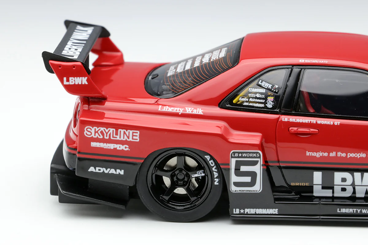Make Up Co., Ltd / Eidolon 1:43 Nissan Skyline LB-ER34 Super Silhouette TOKYO AUTO SALON 2020 - Image 7