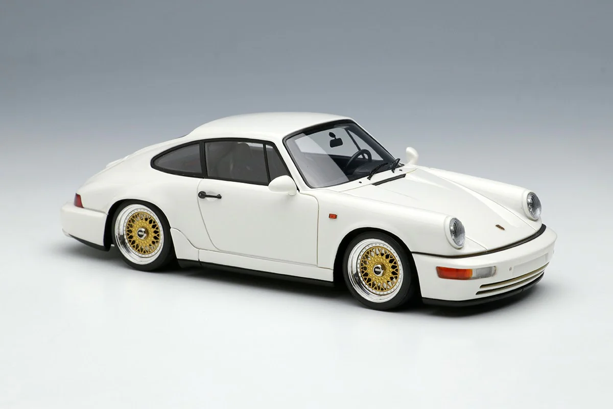 Make Up Co., Ltd / Vision 1:43 Porsche 911 (964) Carrera RS 1992 (BBS RS 18" Wheel) in White - Image 2