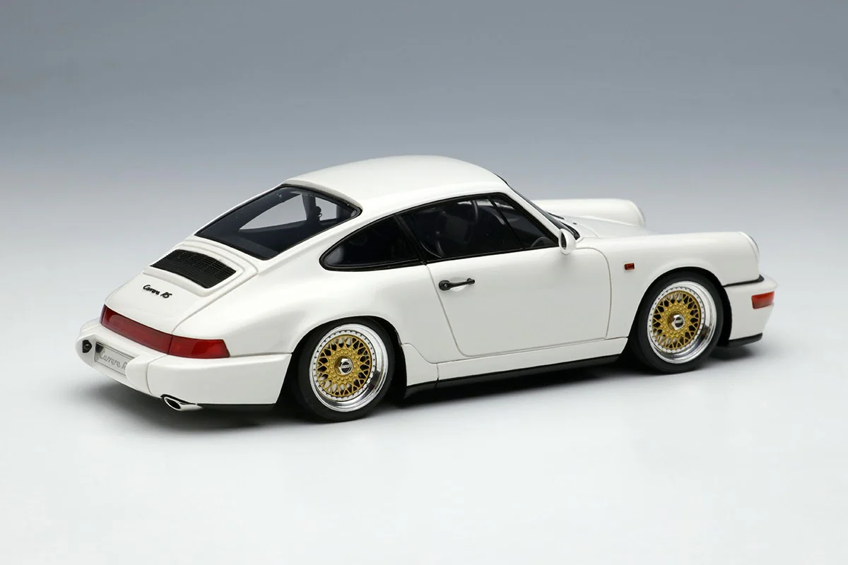 Make Up Co., Ltd / Vision 1:43 Porsche 911 (964) Carrera RS 1992 (BBS RS 18" Wheel) in White - Image 4