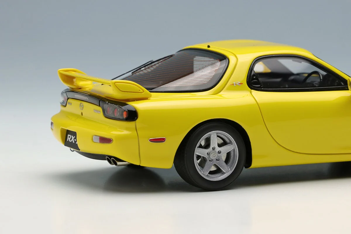 Make Up Co., Ltd. / Vision 1:43 Mazda RX-7 (FD3S) Type R Bathurst R 2001 in Sunburst Yellow - Image 4
