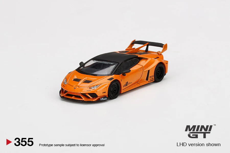 MINIGT 1:64 Lamborghini Huracán GT in Arancio Borealis - Image 2
