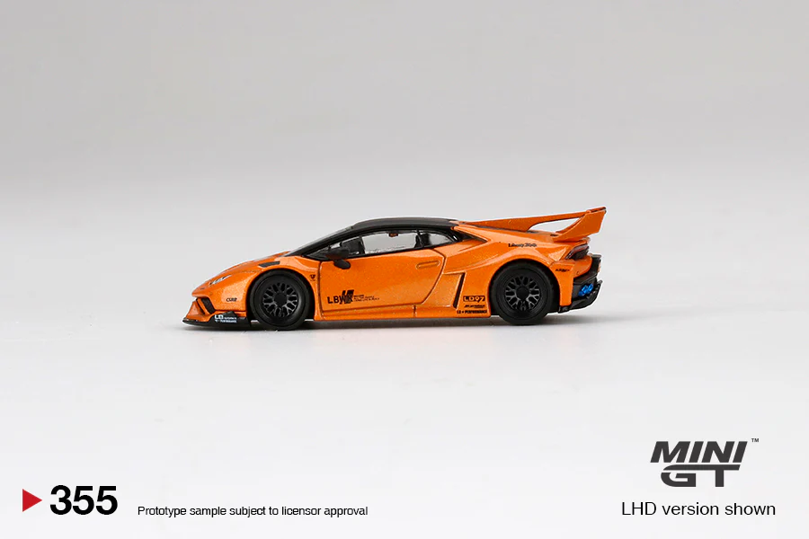 MINIGT 1:64 Lamborghini Huracán GT in Arancio Borealis - Image 4