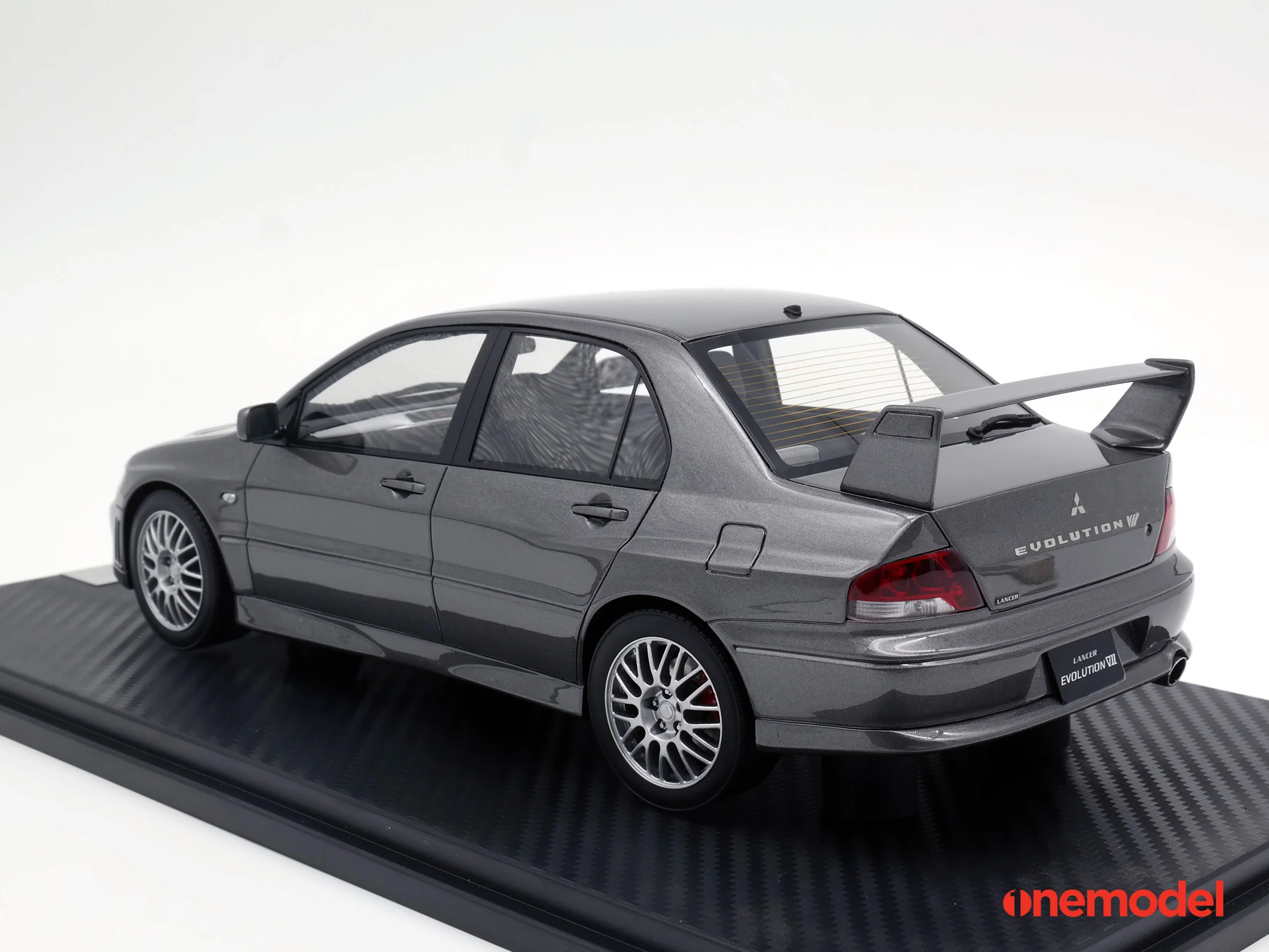 Mitsubishi Lancer EVO VII Charcoal Gray - Image 3