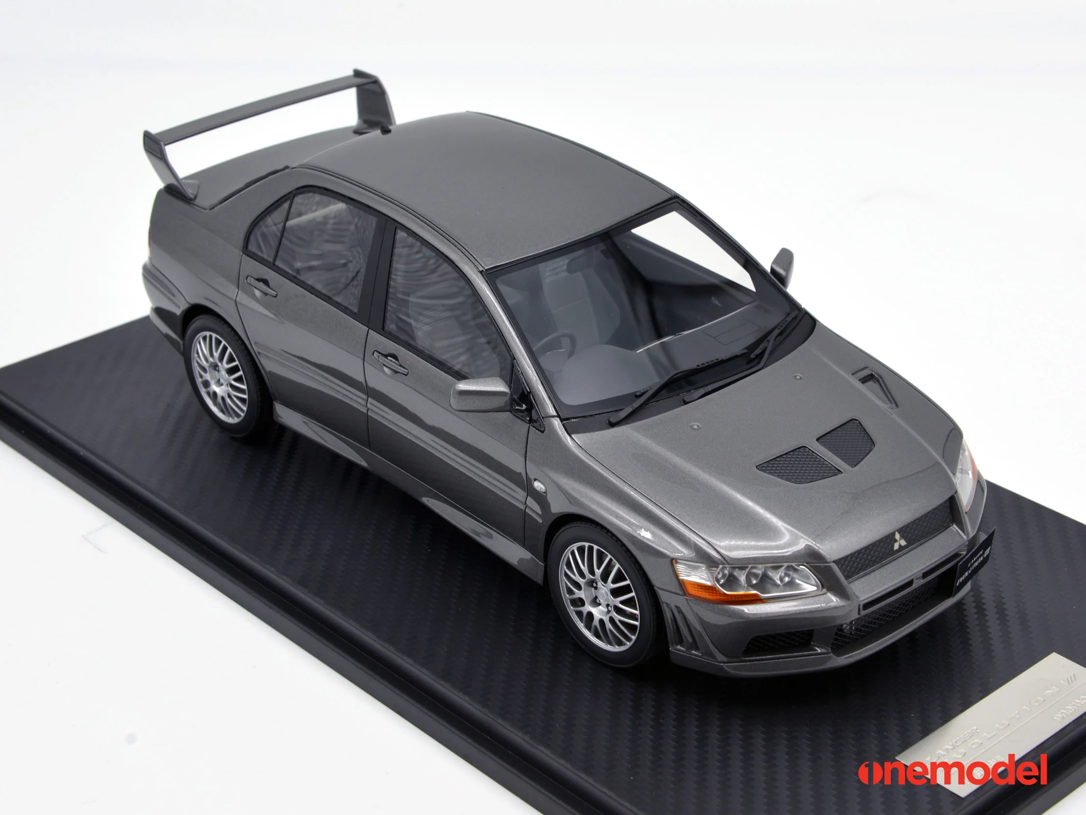 Mitsubishi Lancer EVO VII Charcoal Gray - Image 4