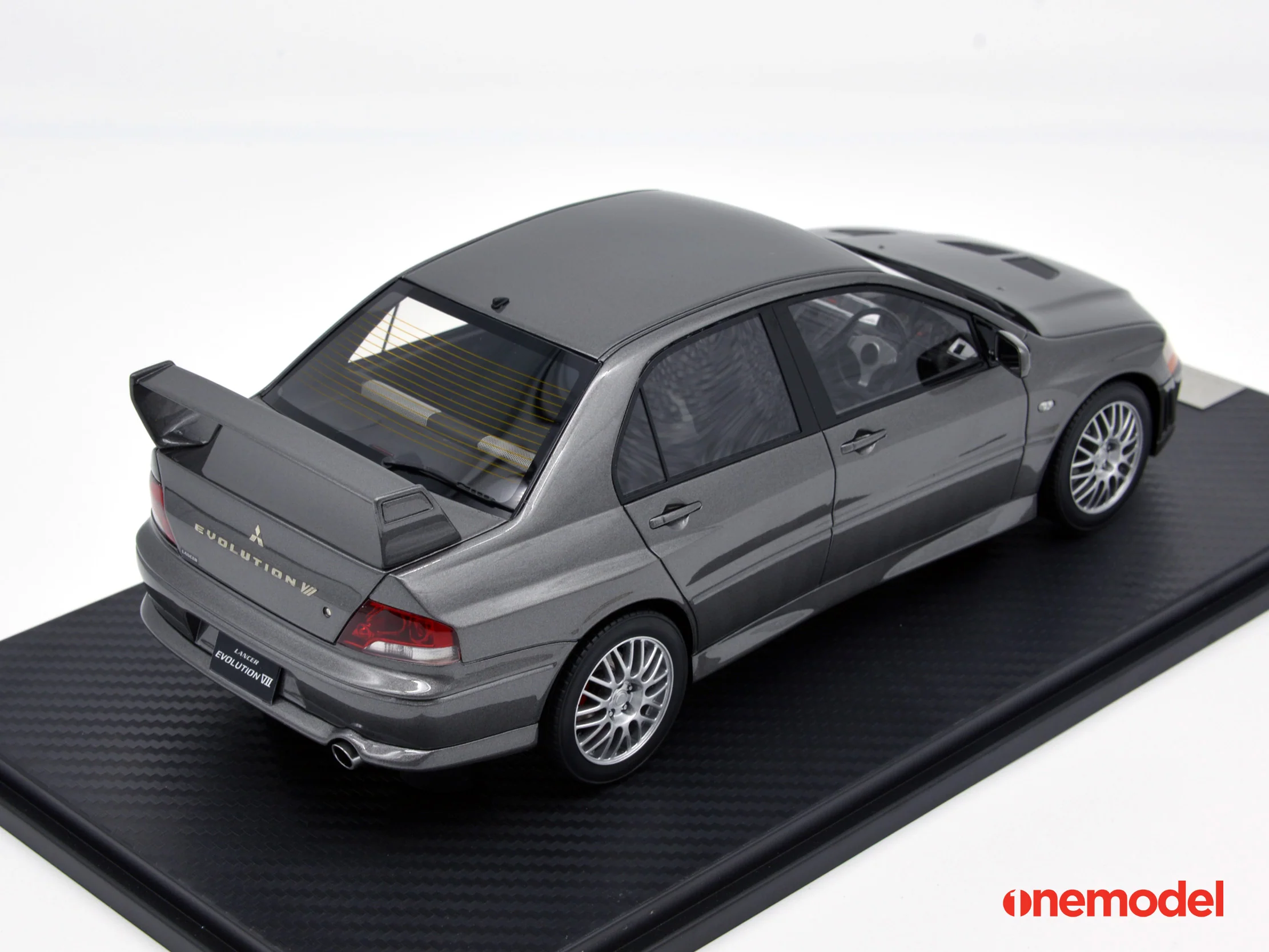 Mitsubishi Lancer EVO VII Charcoal Gray - Image 5