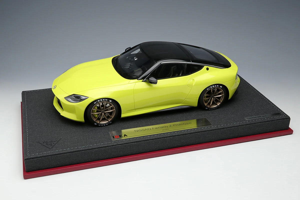 Make Up Co., Ltd / IDEA 1:18 Nissan Fairlady Z Prototype 2020 in Ikazuchi Yellow - Image 9