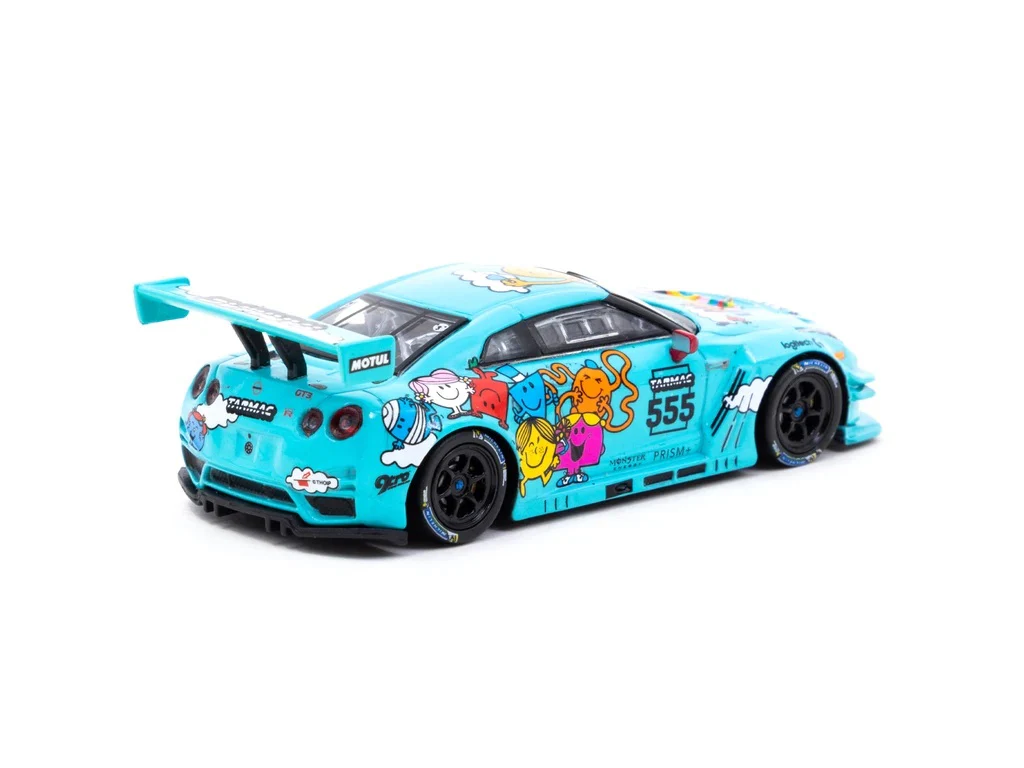 Tarmac Works 1:64 Nissan GT-R Nismo GT3 Legion of Racers 2020 Overall Champion Mr. Men Little Miss - Image 2
