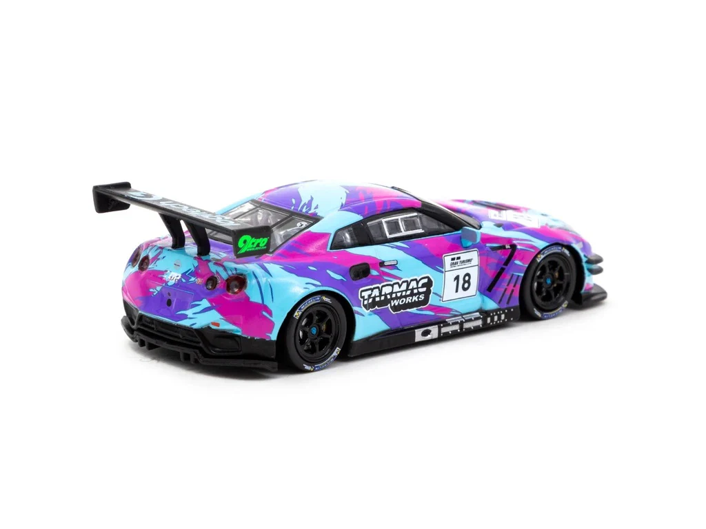 Tarmac Works 1:64 Nissan GT-R Nismo GT3 - Winner of Legion of Racers X Tarmac Works Livery Contest 2020 - Image 2