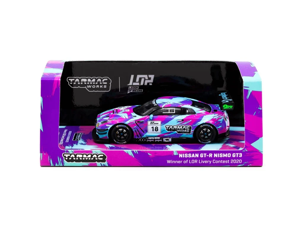Tarmac Works 1:64 Nissan GT-R Nismo GT3 - Winner of Legion of Racers X Tarmac Works Livery Contest 2020 - Image 3