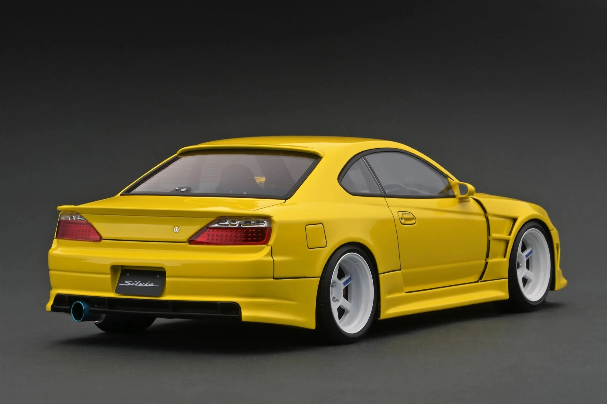 Ignition Model 1:18 Nissan S15 Silvia Vertex Yellow - Image 2