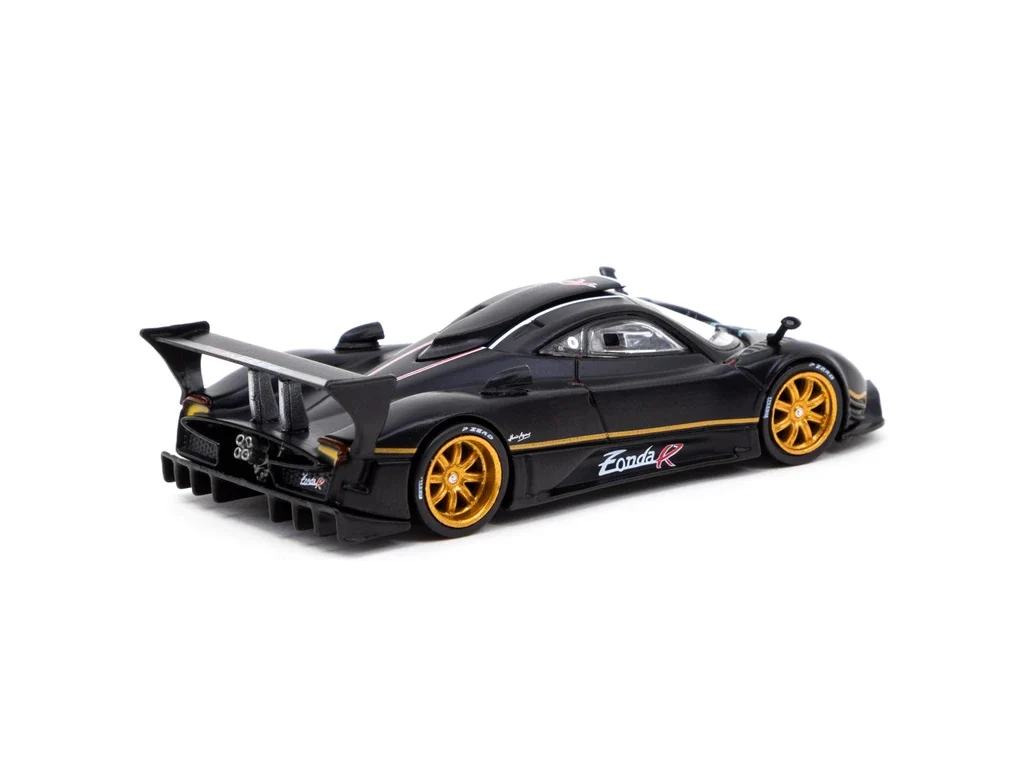 Tarmac Works 1:64 Pagani Zonda R Matt Black Matte Black - Image 2
