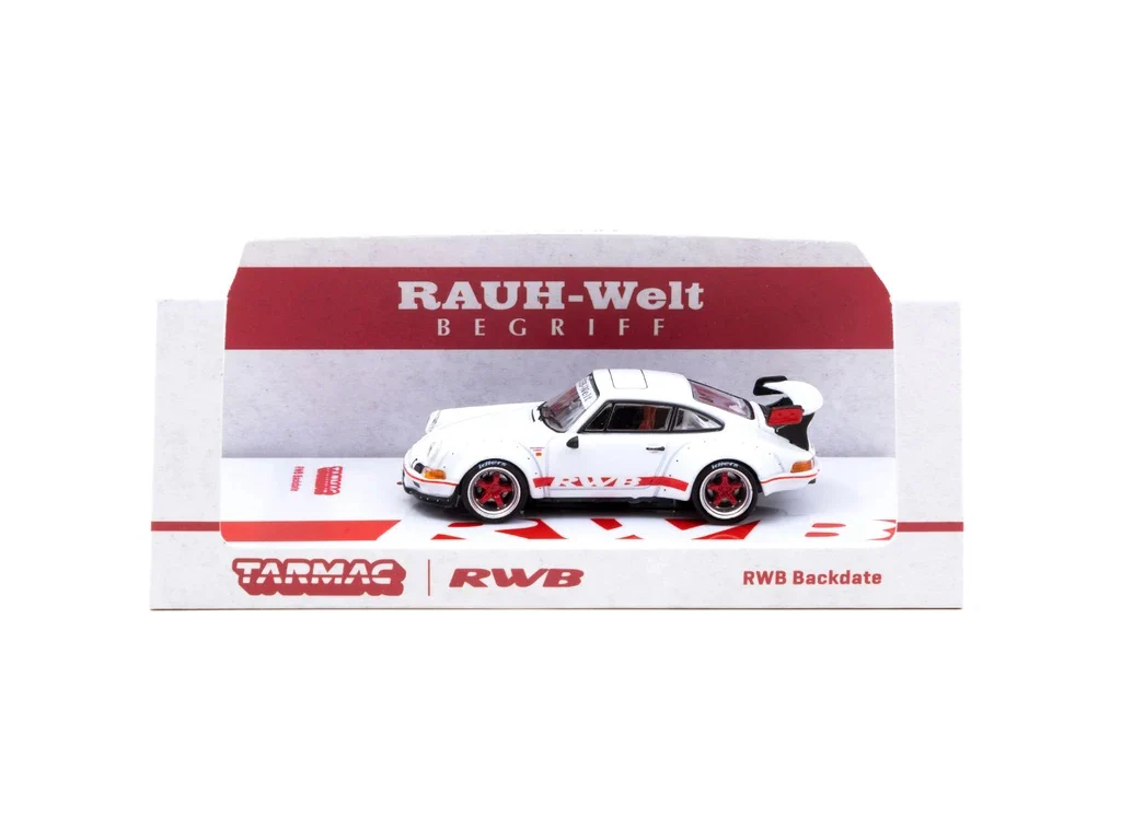 Tarmac Works 1:64 Porsche 993 RWB Backdate White - Image 3