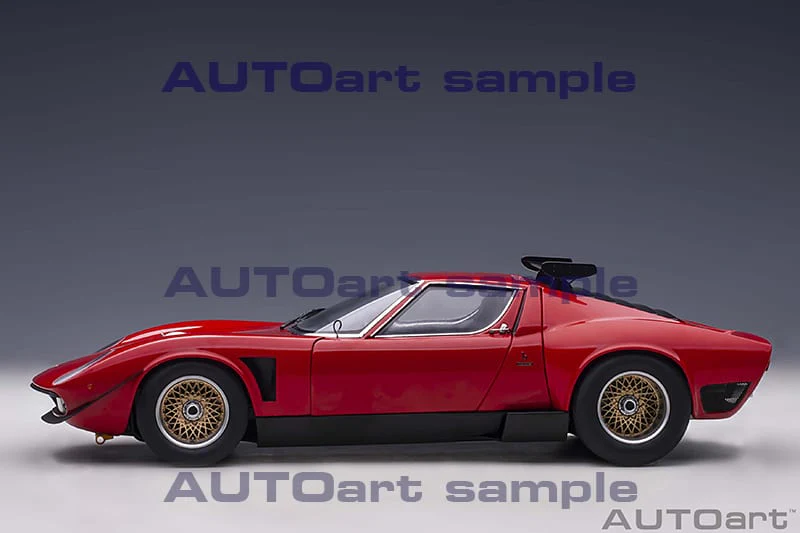 AUTOart 1:18 Lamborghini Miura JOTA SVR in Red - Image 2