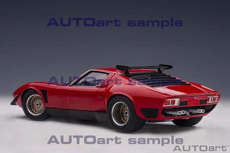 AUTOart 1:18 Lamborghini Miura JOTA SVR in Red - Image 3