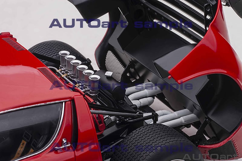 AUTOart 1:18 Lamborghini Miura JOTA SVR in Red - Image 5