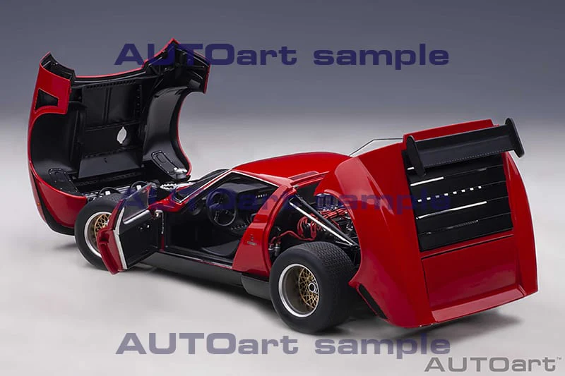 AUTOart 1:18 Lamborghini Miura JOTA SVR in Red - Image 6