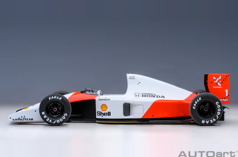 AUTOart 1:18 McLaren Honda MP4/6 Japanese GP 1991 A.SENNA #1 - Image 2