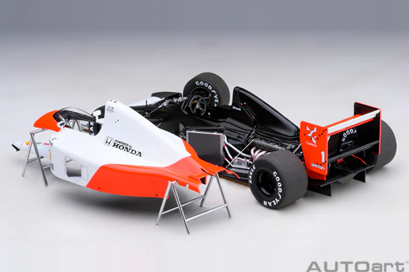 AUTOart 1:18 McLaren Honda MP4/6 Japanese GP 1991 A.SENNA #1 - Image 5