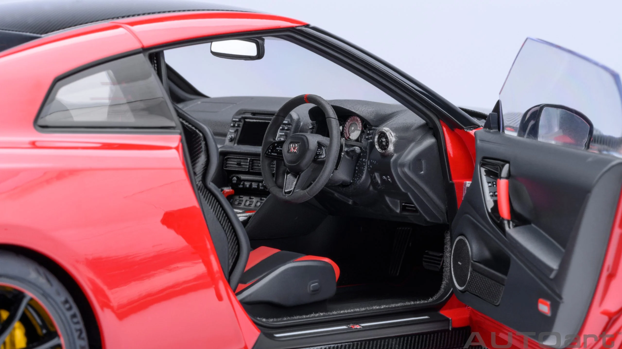 AUTOart 1:18 Nissan GT-R (R35) NISMO 2022 Special Edition in Vibrant Red - Image 5