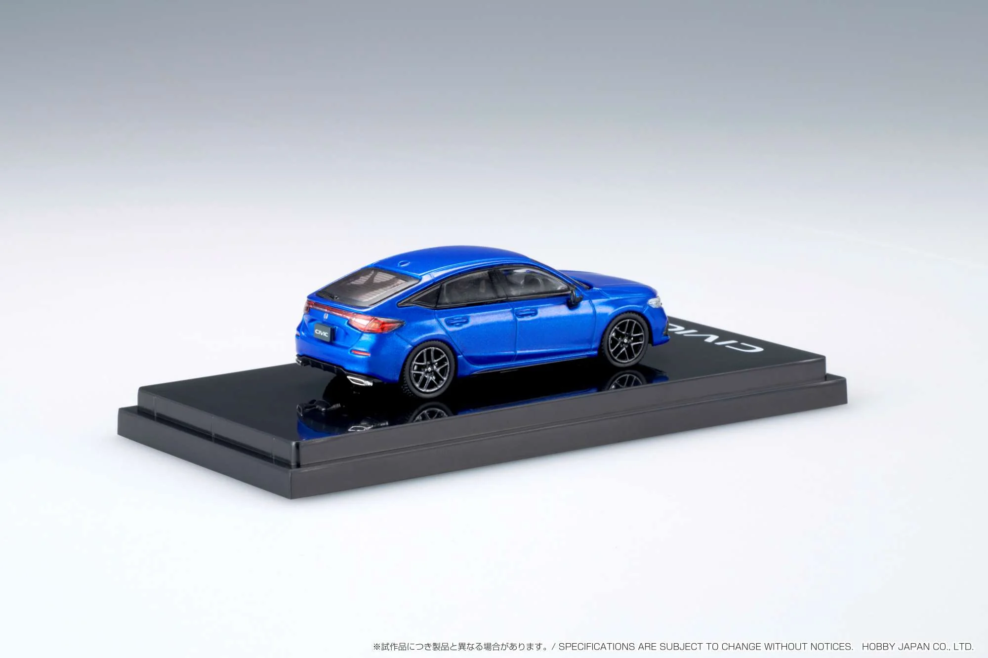 Hobby Japan 1:64 Honda Civic (FL1) in Premium Crystal Blue Metallic - Image 2
