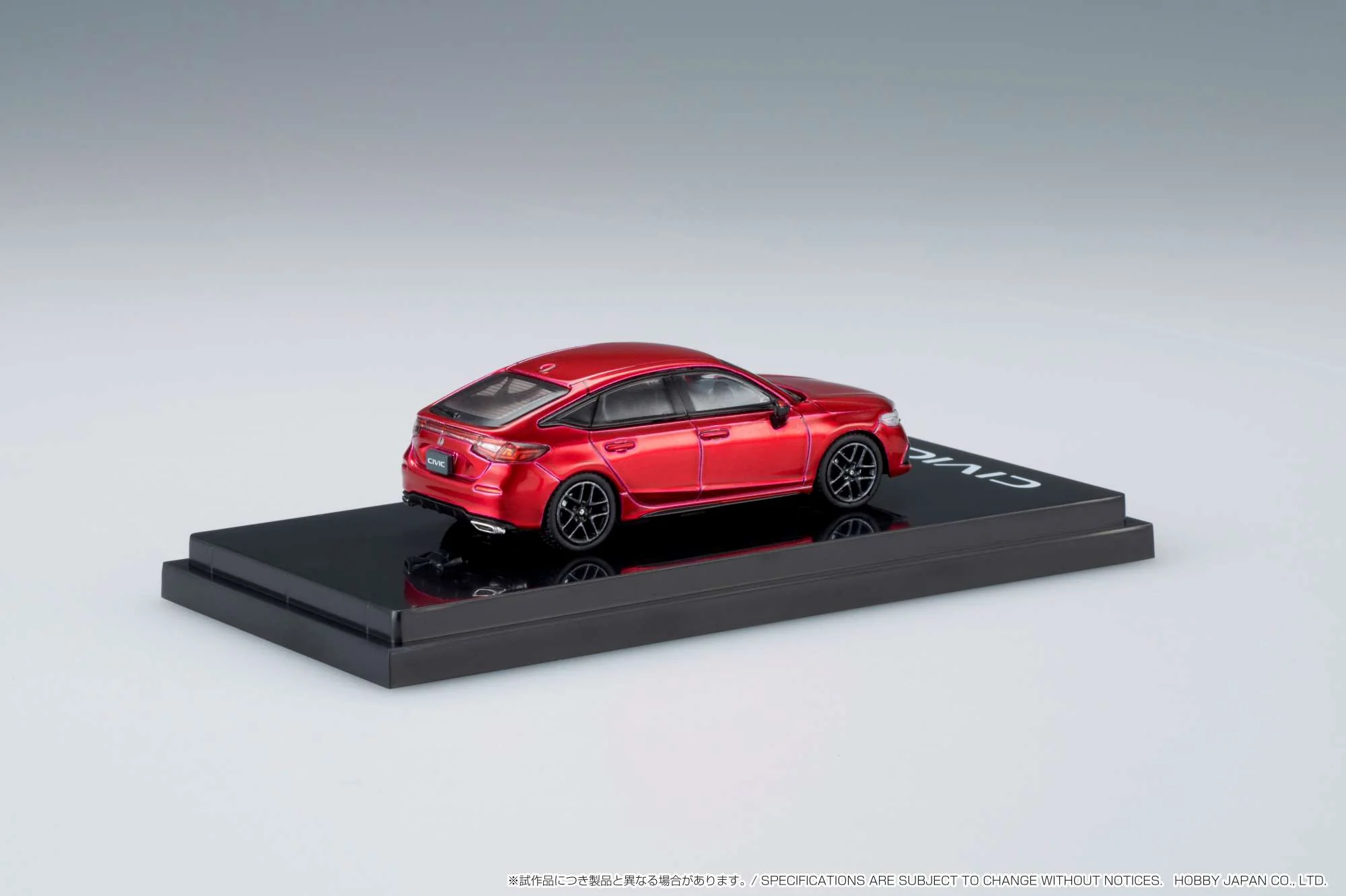 Hobby Japan 1:64 Honda Civic (FL1) in Premium Crystal Red Metallic - Image 2