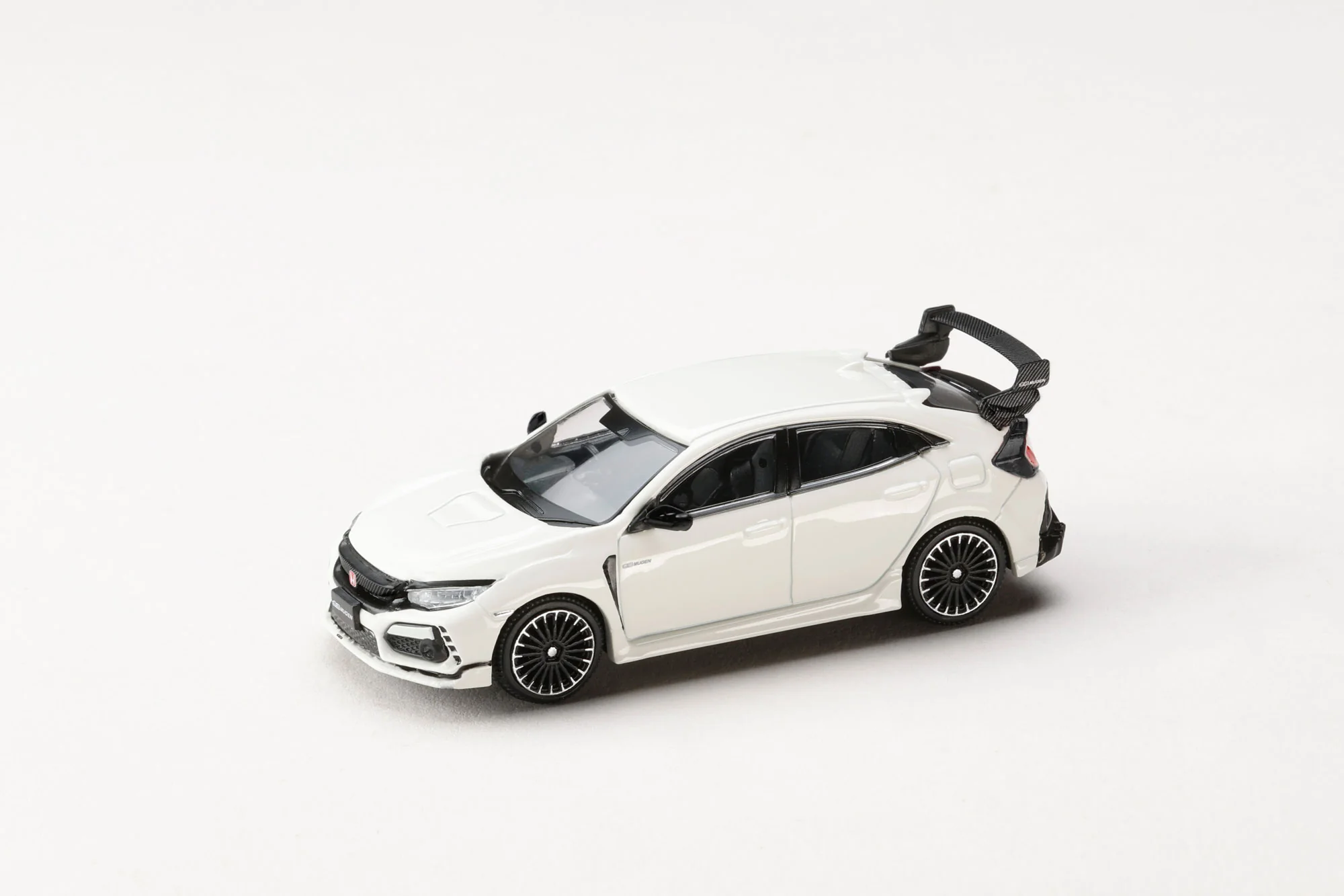 *PREORDER* Hobby Japan 1:64 Honda Civic Type-R (FK8) MUGEN in Championship White - Image 2